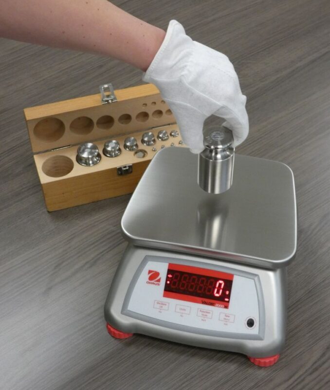 weegschaal kalibratiecontract