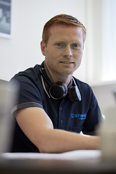 Portret van Bart Duindam, Hoofd TD bij Stimag BV