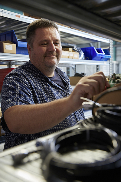 Portret van Richard Dreef, Magazijnmedewerker bij Stimag BV