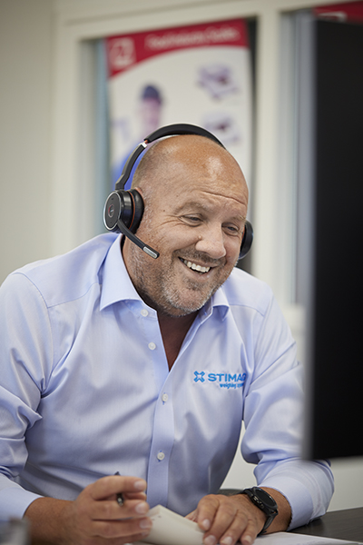 Portret van Rob Homburg, Verkoper bij Stimag BV