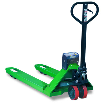 Pallettruck weegsysteem