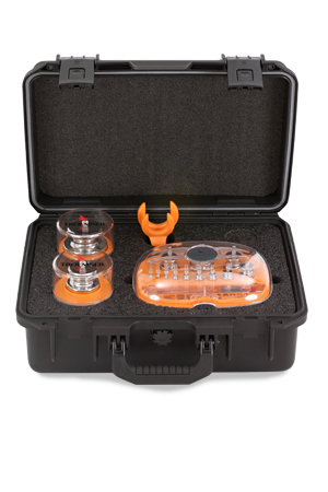 Ohaus F1 RVS gewichtensets in kunststof koffer