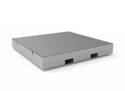 RVS Heftruck transport frame 1500 x 1500 mm